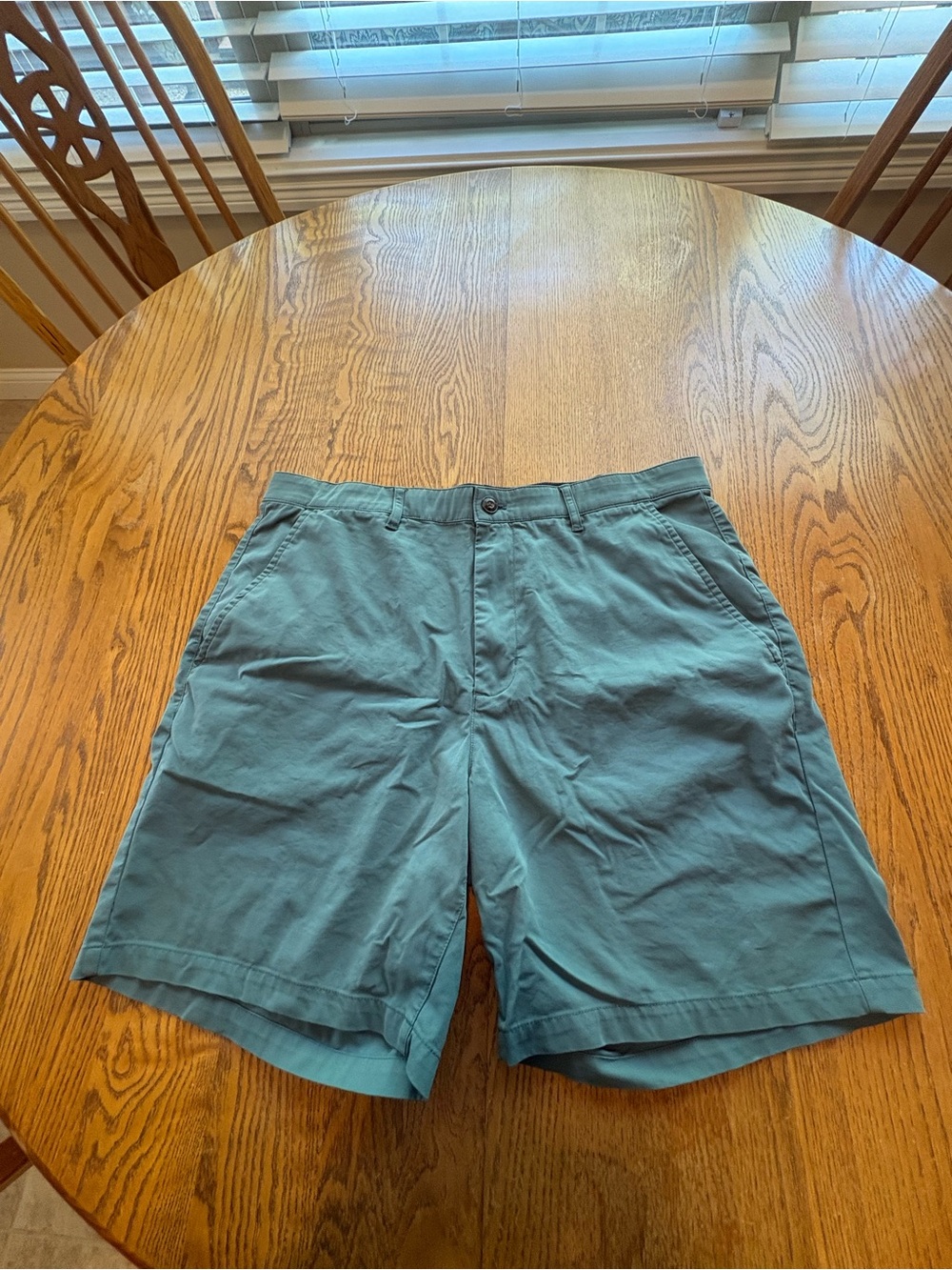 Marine Layer Mens Saturday Shorts Sage Green Size 36 Casual Coastal Chino